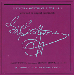 Album cover for The Two Sonatas